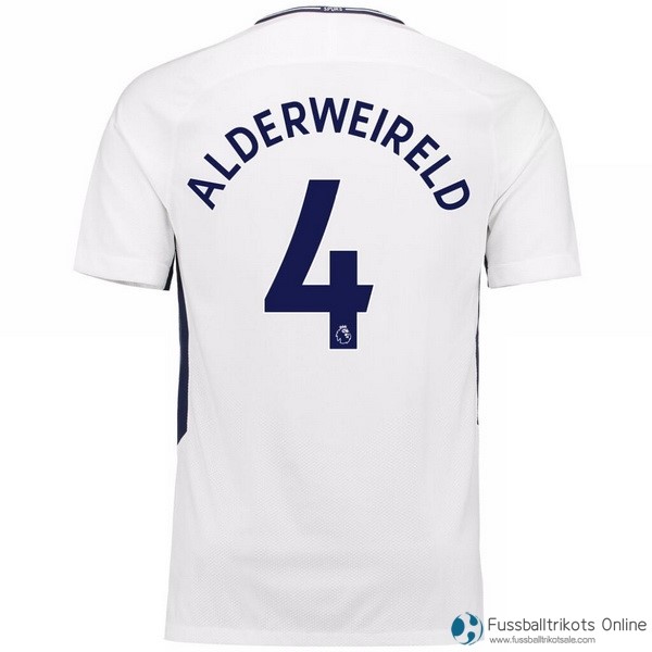 Tottenham Hotspur Trikot Heim Alderweireld 2017-18 Fussballtrikots Günstig